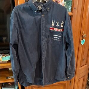 Bugs Bunny Warner bros long sleeve shirt
